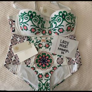 BRAND NEW Tory Burch “Garden Party” Bathing Suit
